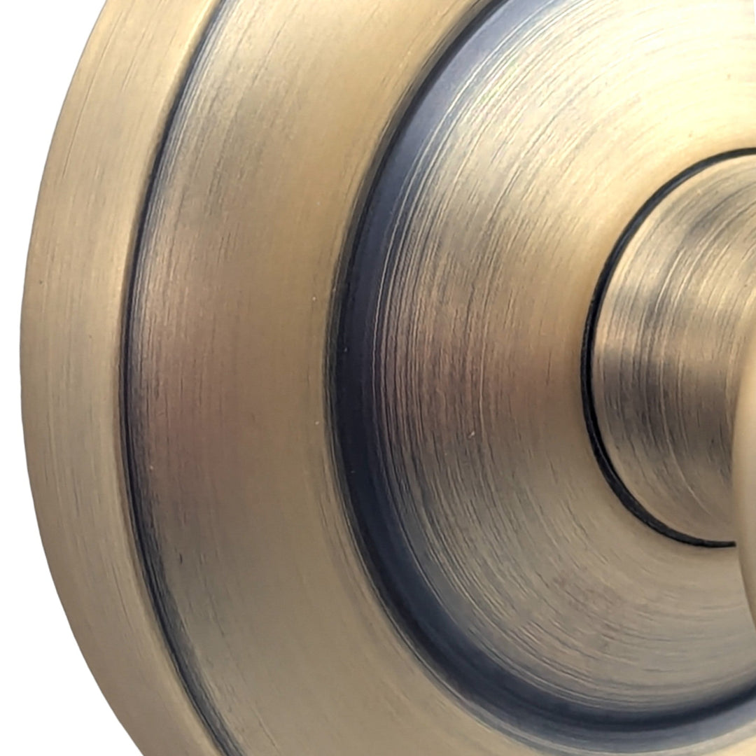  Magnifique™ Classic Door Set with Round Crystal Knobs (Several Finishes Available)