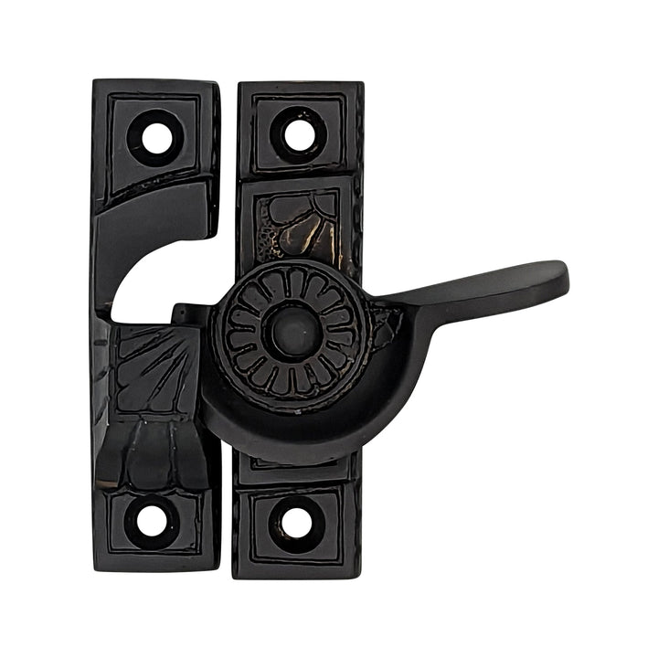 Solid Brass Art Deco Style Window Sash Lock COPPER MOUNTAIN HARDWARE