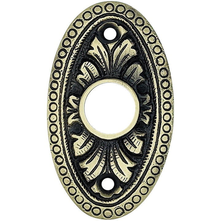 Avalon Style Solid Brass Rosette (Several Finishes Available) COPPER MOUNTAIN HARDWARE