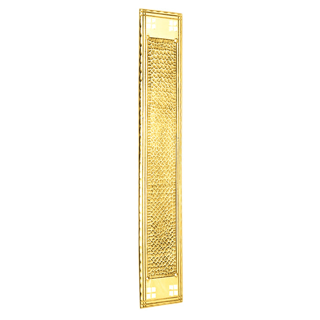 18 Inch Arts & Crafts Style Push Plate