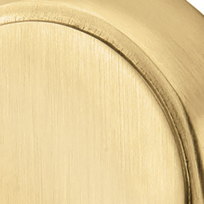 Transitional Brass Single Hook with Rosette (Several Finishes Available) EMTEK