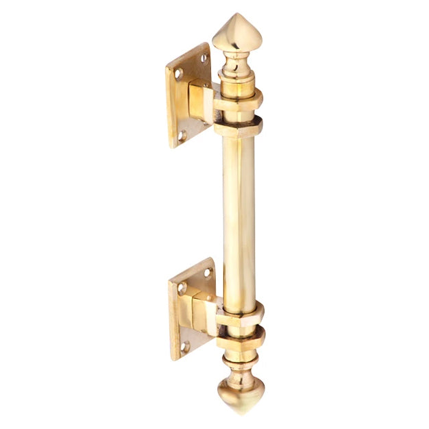 8 Inch Solid Brass Colonial Style Pull
