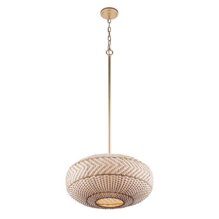 Crystorama Crystorama Zanzibar 4 Light Soft Gold Pendant