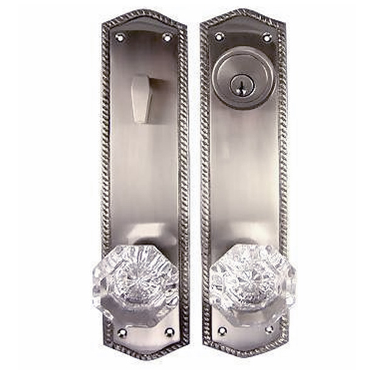 Georgian Roped Entryway Set COPPER MOUNTAIN HARDWARE