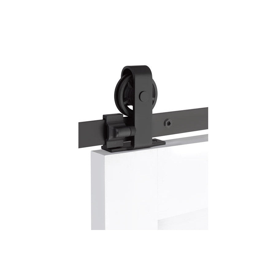 Classic Top Mount Barn Door Hanger (Several Finishes Available) EMTEK