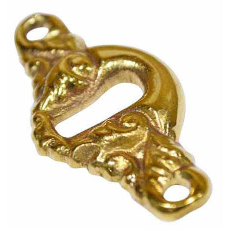2 Inch Solid Brass Victorian Escutcheon