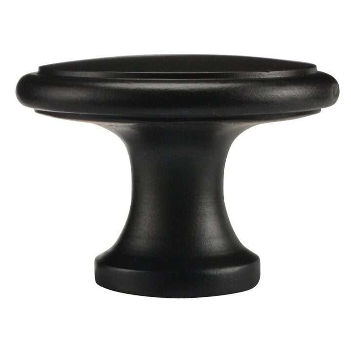 1 1/2 Inch Brass Flat Top Cabinet Knob (Black Bronze Finish) COPPER MOUNTAIN HARDWARE