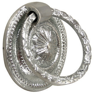 1 3/4 Inch Victorian Style Ring Pull (Satin Nickel Finish) COPPER MOUNTAIN HARDWARE