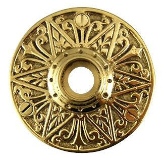 Solid Brass Eastlake Rosette COPPER MOUNTAIN HARDWARE