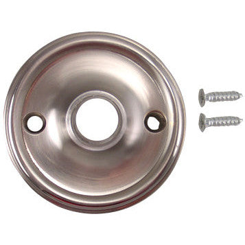 Solid Brass Traditional Style Doorbell (Satin Nickel Finish) COPPER MOUNTAIN HARDWARE