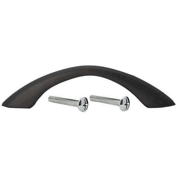 4 Inch Overall (3 Inch c-c) Solid Brass Traditional Pull (Black Bronze Finish) COPPER MOUNTAIN HARDWARE