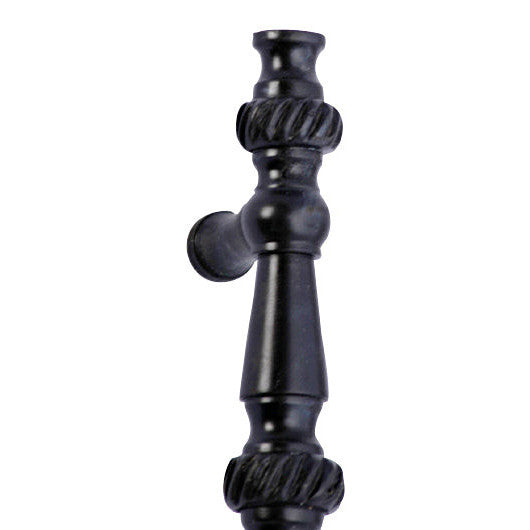 5 Inch Overall (3 Inch c-c) Solid Brass Georgian Roped Style Pull (Black Bronze Finish) COPPER MOUNTAIN HARDWARE