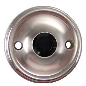 Solid Brass Traditional Style Doorbell (Satin Nickel Finish) COPPER MOUNTAIN HARDWARE