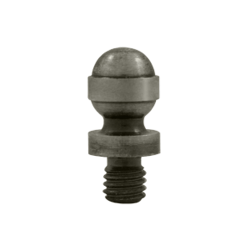 1/2 Inch Solid Brass Acorn Tip Cabinet Finial (Antique Nickel Finish) DELTANA