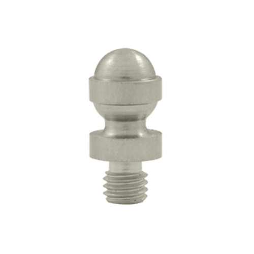 1/2 Inch Solid Brass Acorn Tip Cabinet Finial (Brushed Nickel Finish) DELTANA