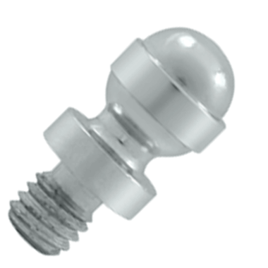 1/2 Inch Solid Brass Acorn Tip Cabinet Finial (Chrome Finish) DELTANA