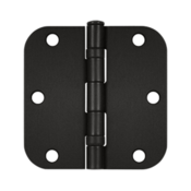 3 1/2 Inch x 3 1/2 Inch Ball Bearing Steel Hinge (Oil Rubbed Bronze Finish) DELTANA