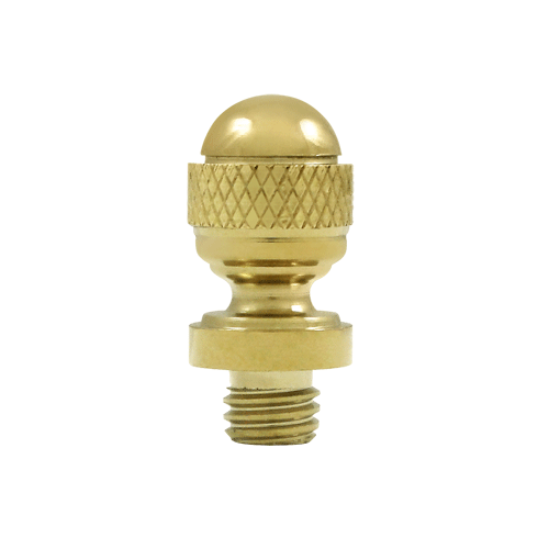 7/8 Inch Solid Brass Acorn Tip Door Finial (PVD Finish) DELTANA