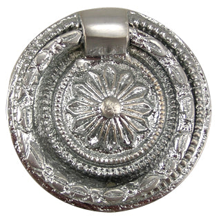 1 3/4 Inch Victorian Style Ring Pull (Satin Nickel Finish) COPPER MOUNTAIN HARDWARE