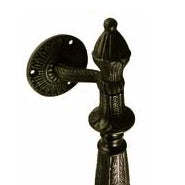 15 1/2 Inch Large Solid Brass Door Pull (Black Bronze Finish) COPPER MOUNTAIN HARDWARE